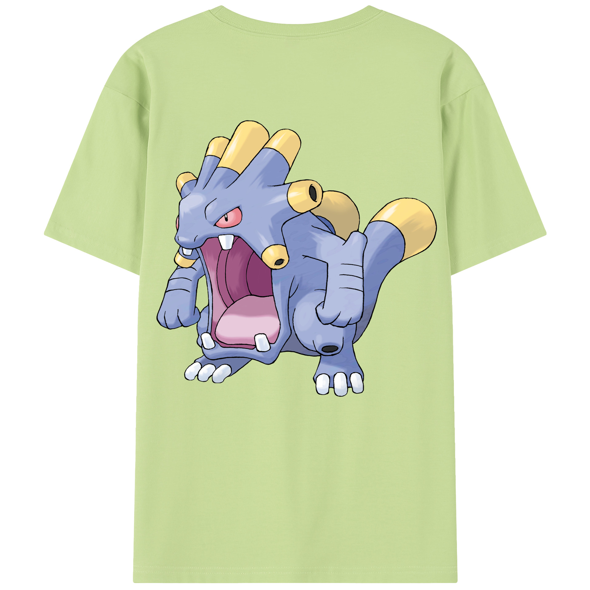 （画像用） ポケットモンスター Pokémon 綿100％半袖Tシャツ（背面プリント）